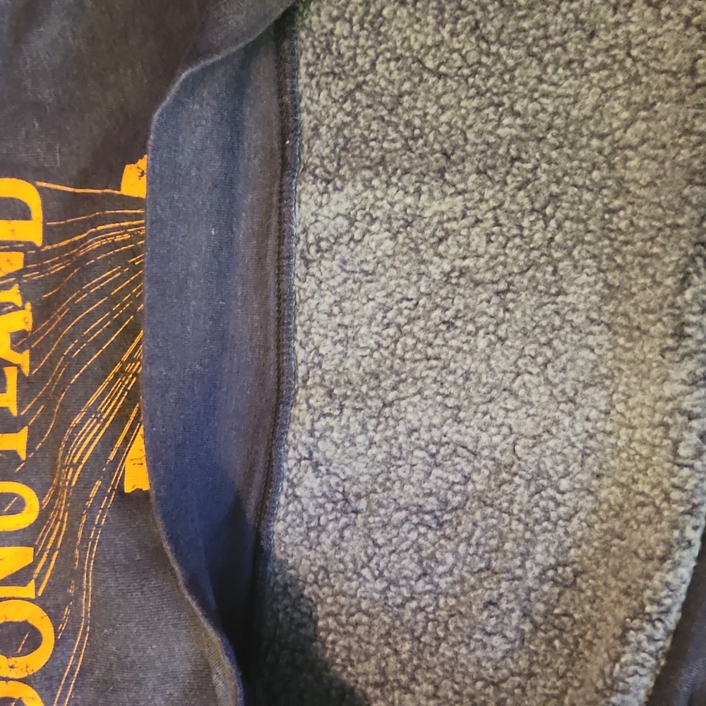 Raglan Style Donutland Crewneck Sweatshirt - 22in pit-to-pit (see description) - Picture 5 of 7
